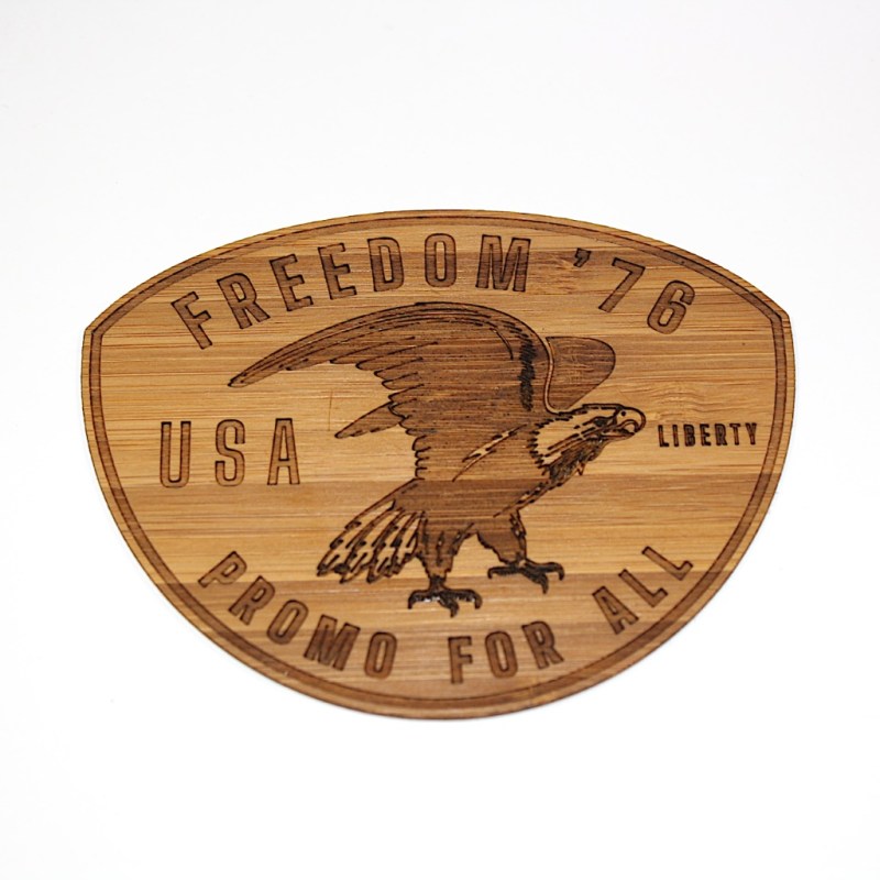 Wooden Logo Sticker (HAWKS) 1 Wooden Logo Sticker (HAWKS) 1
