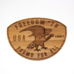 Wooden Logo Sticker (HAWKS) 1 Wooden Logo Sticker (HAWKS) 1