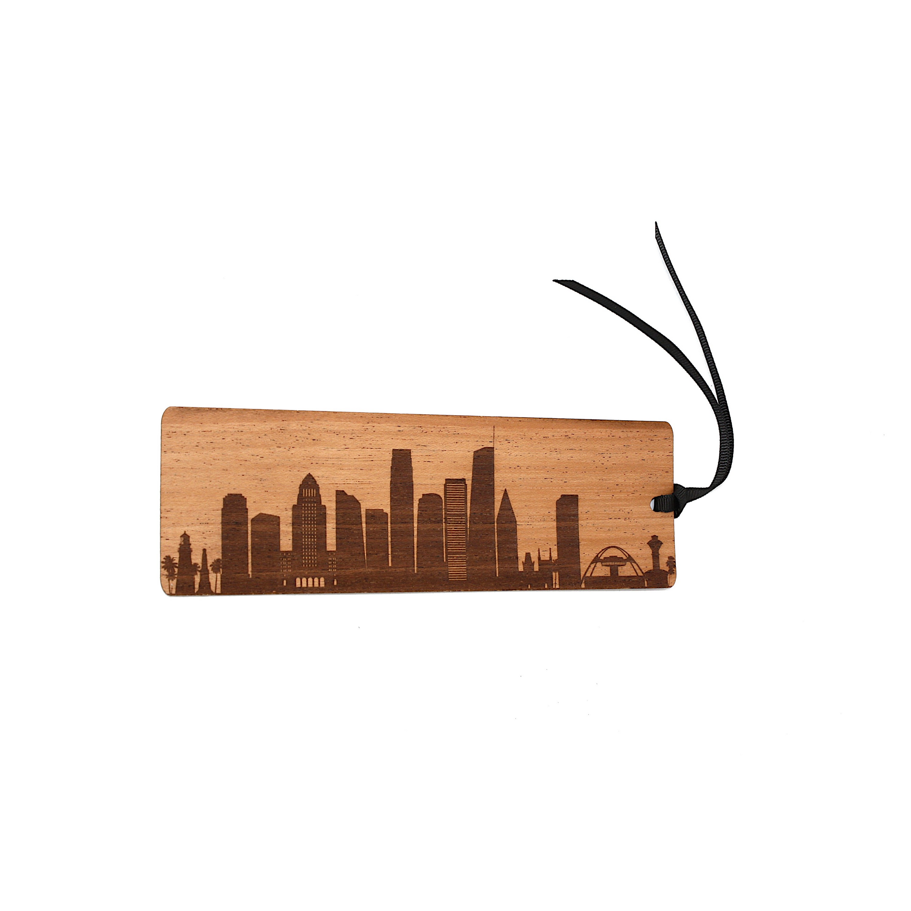 Large Real Wood Bookmark Slim 1