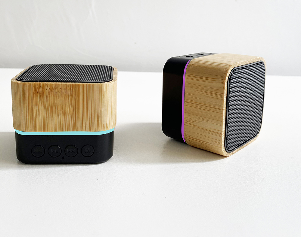 Wooden Portable Bluetooth (V5.0) Speaker (WILDHORSE) 1