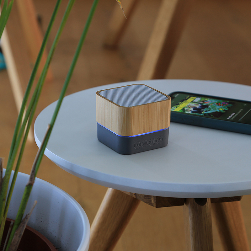 Wooden Portable Bluetooth (V5.0) Speaker (WILDHORSE) 1