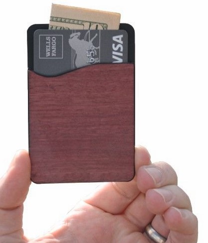 Wooden Mobile Phone Wallet (ANACORTES) 1