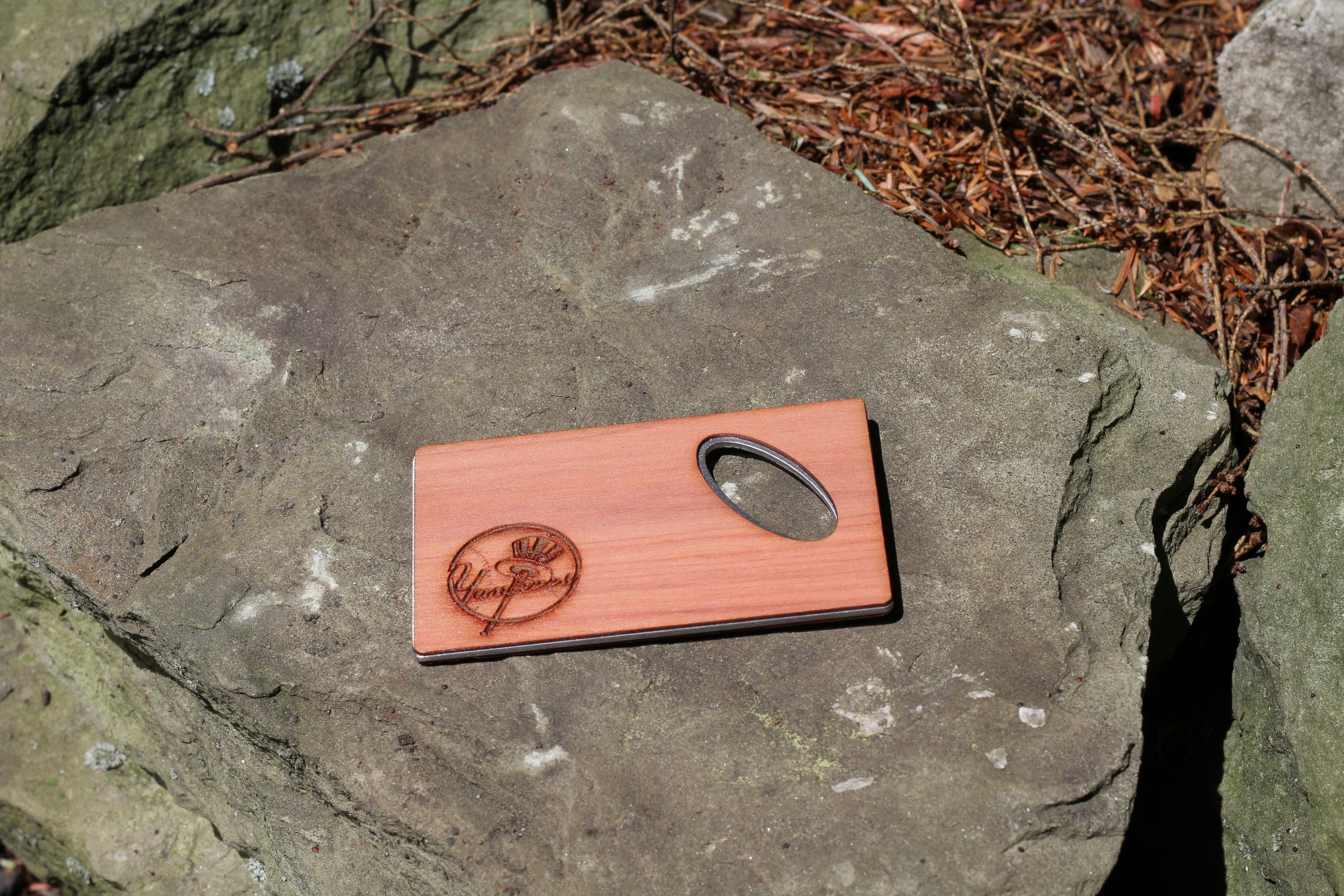 Wooden Credit Card Bottle Opener (CASCADE) 1