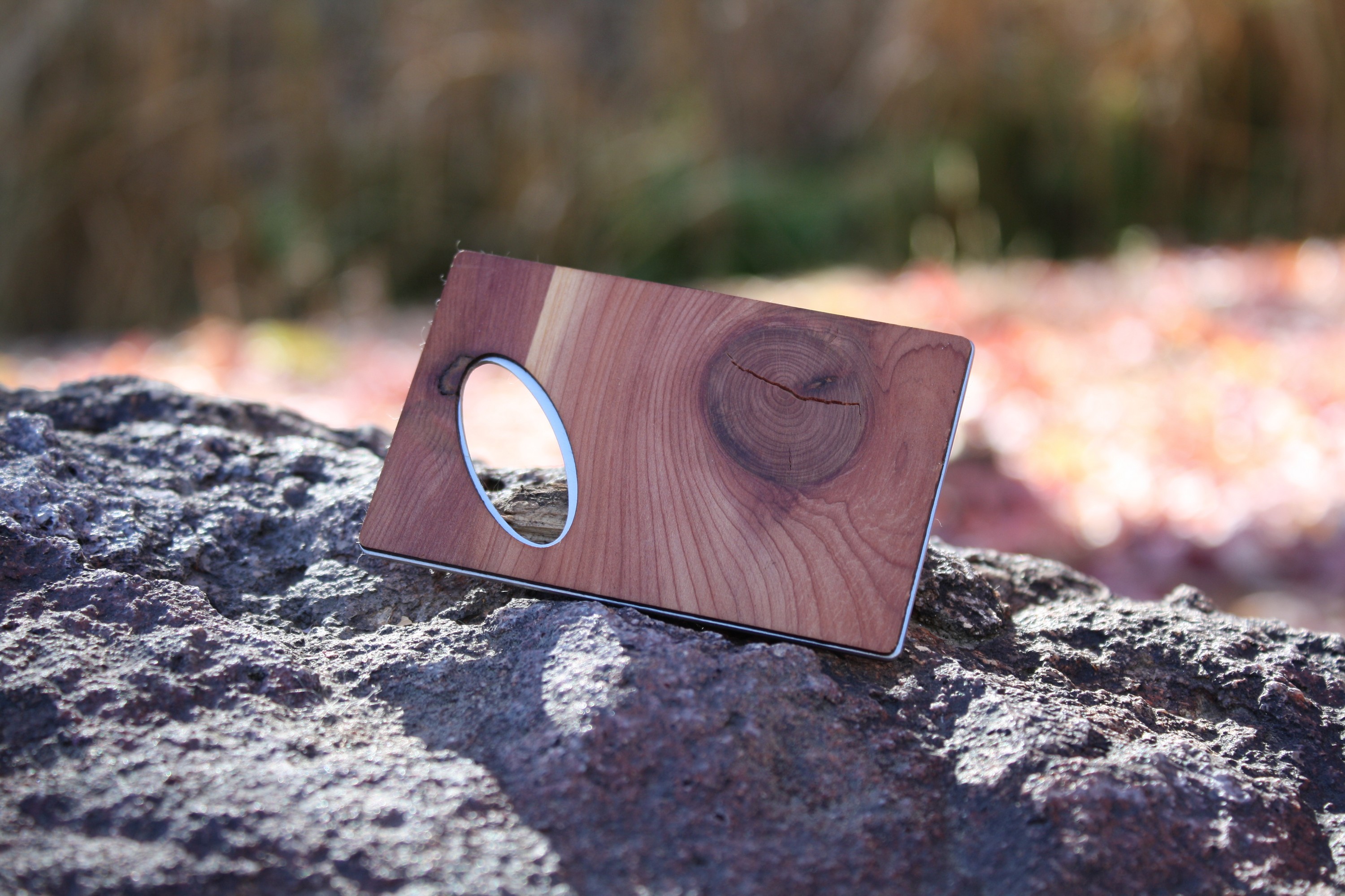 Wooden Credit Card Bottle Opener (CASCADE) 1