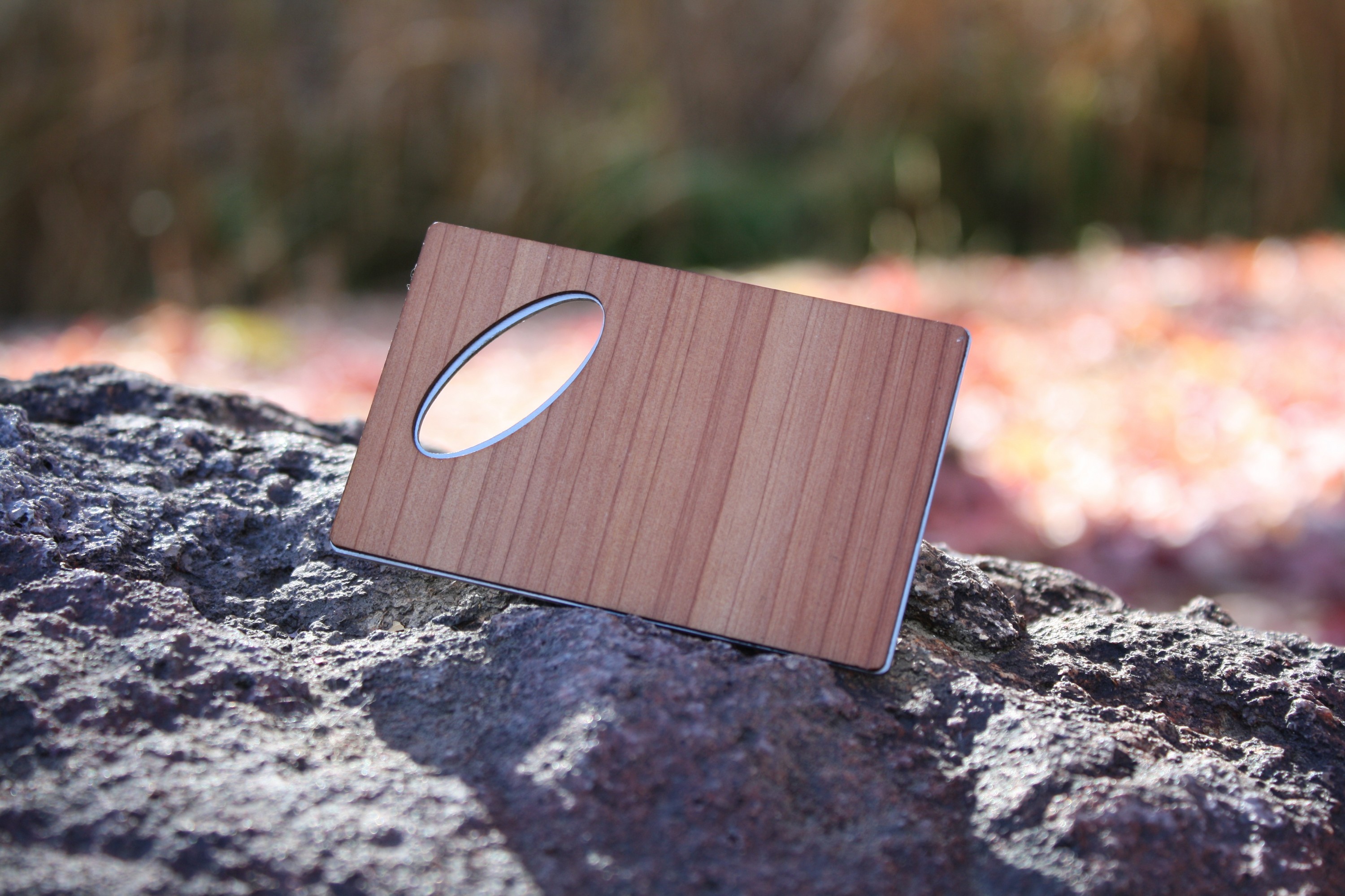 Wooden Credit Card Bottle Opener (CASCADE) 1