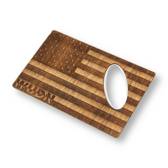 Wooden Credit Card Bottle Opener (CASCADE) 1