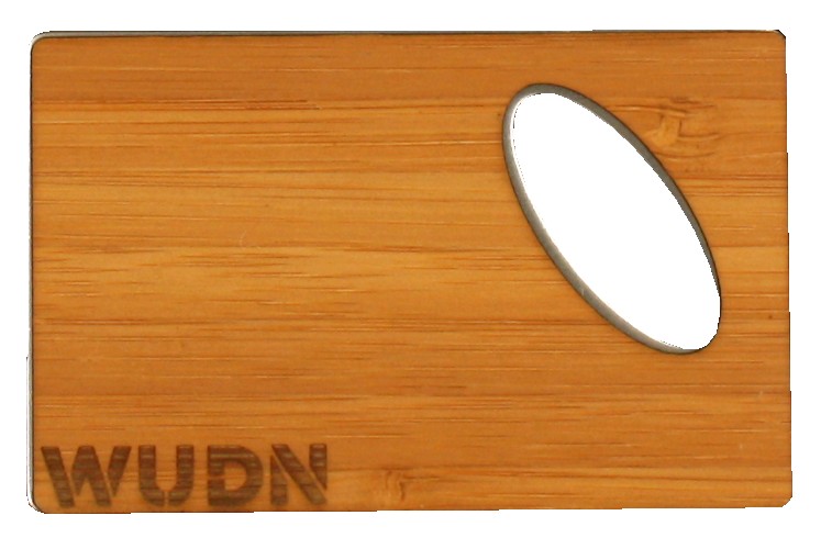 Wooden Credit Card Bottle Opener (CASCADE) 1