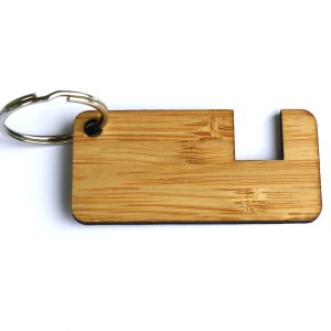Keychain Bamboo Phone Stand 1 Keychain Bamboo Phone Stand 1