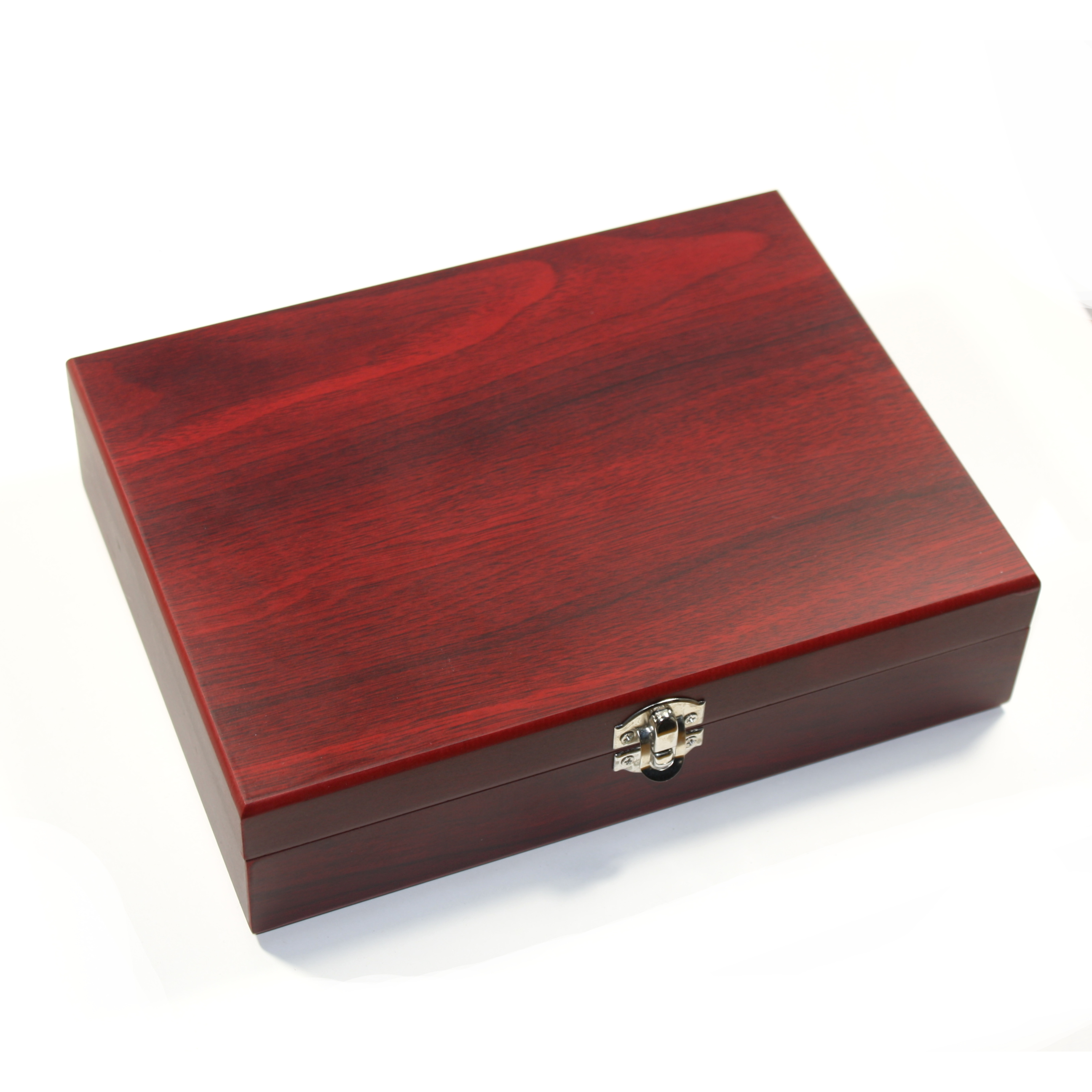 6 Oz. Wooden Hip Flask & Hardwood Premium Gift Box with Stainless Steel Accessories (PANTHER) 1