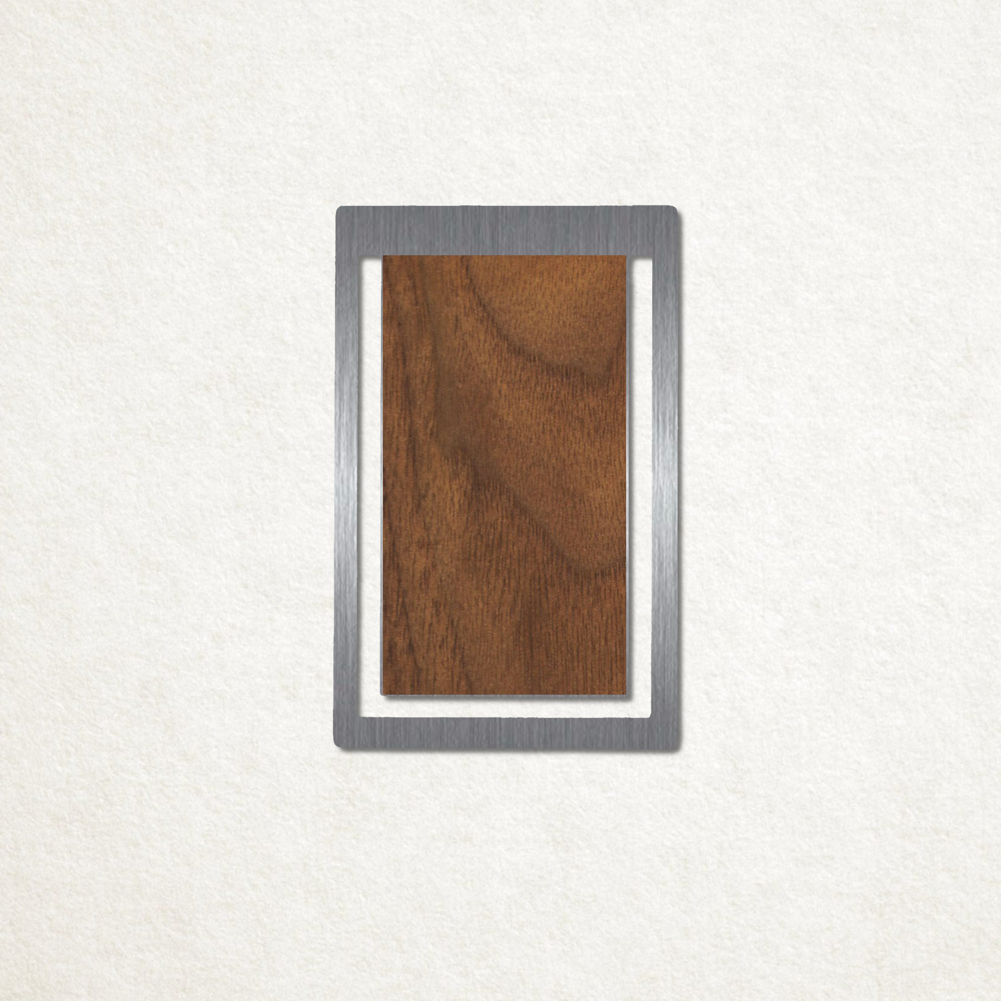 Wooden Bookmark Steel 01 (TABOR) 1