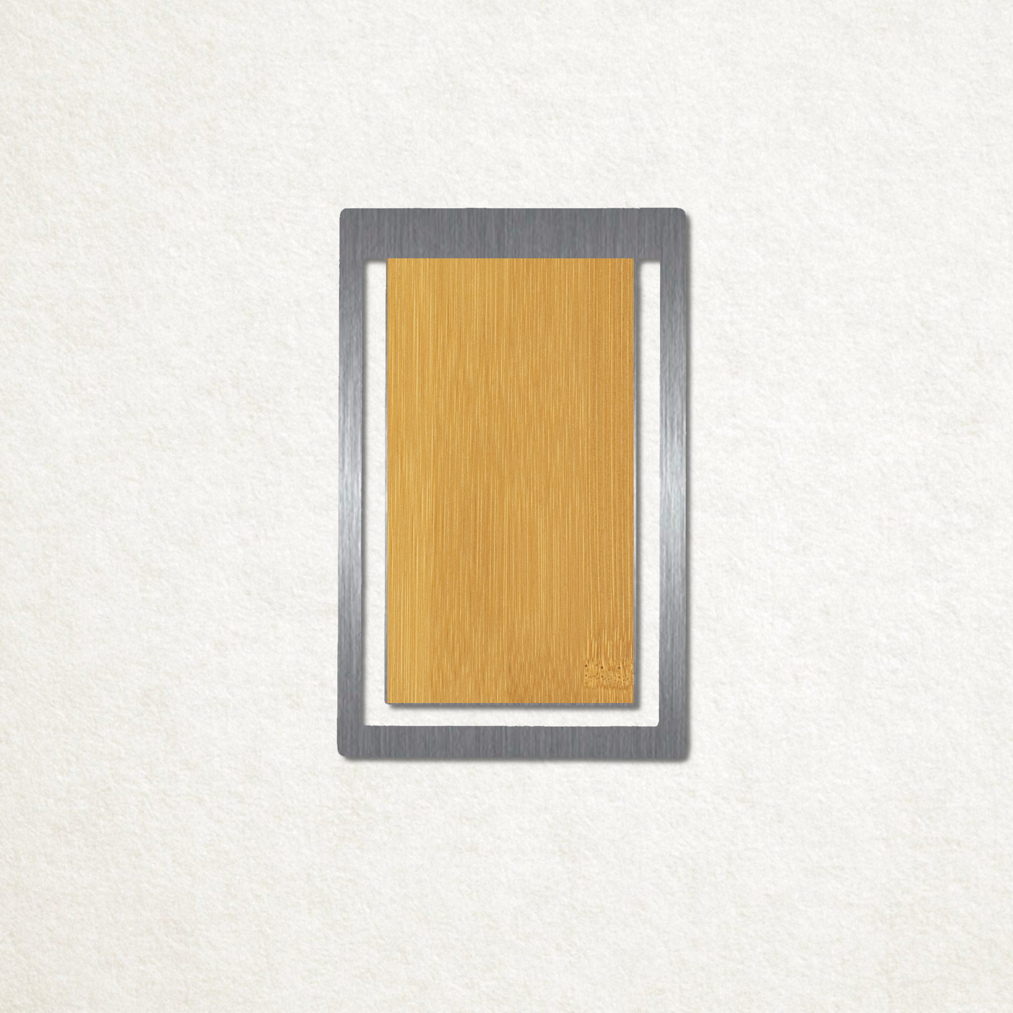 Wooden Bookmark Steel 01 (TABOR) 1