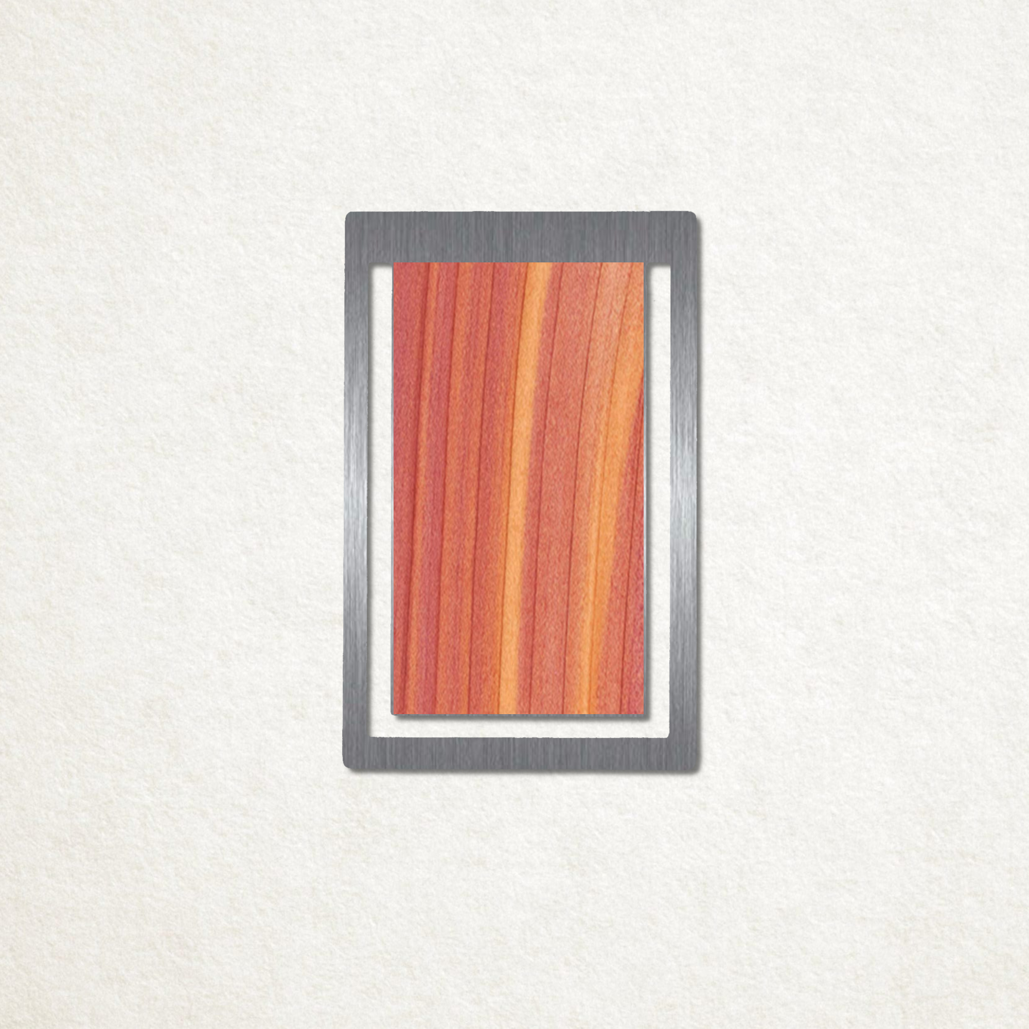 Wooden Bookmark Steel 01 (TABOR) 1