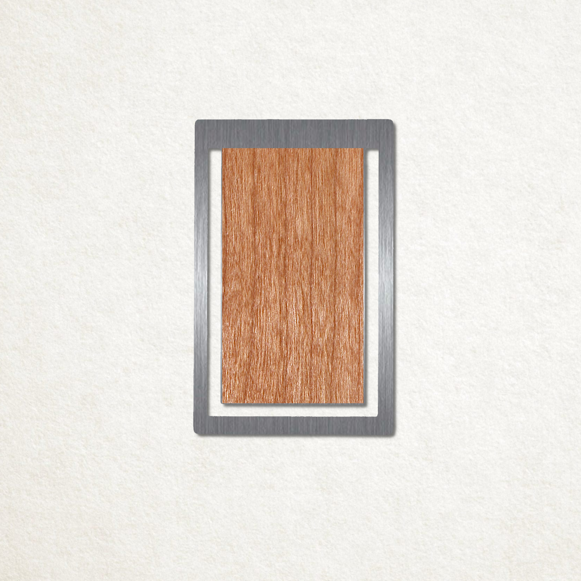 Wooden Bookmark Steel 01 (TABOR) 1