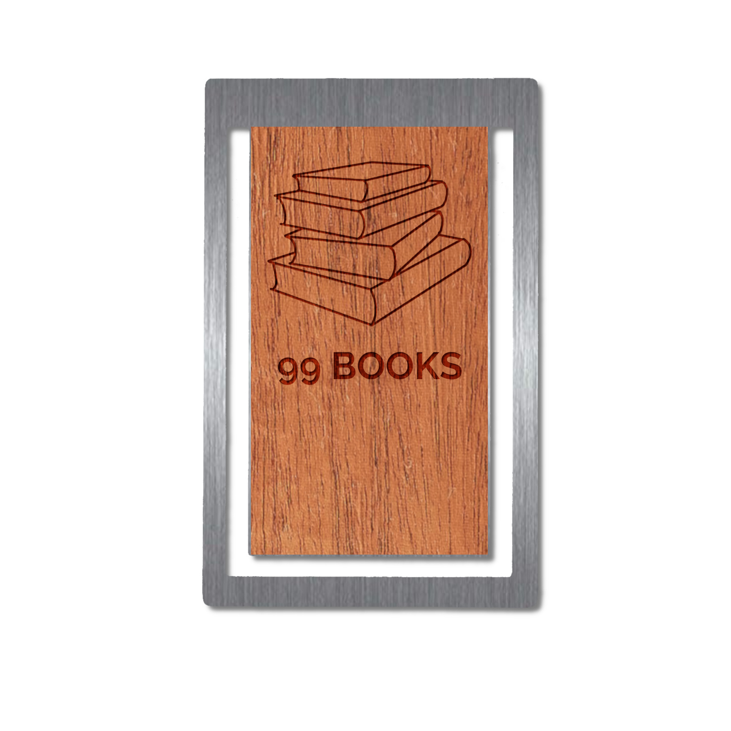 Wooden Bookmark Steel 01 (TABOR) 1