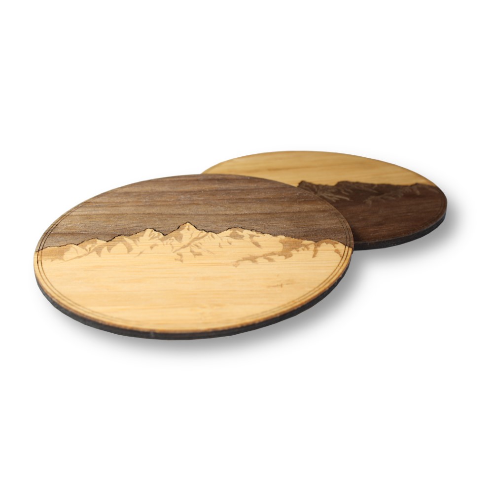 4" Coaster Wooden (ELDORADO) 1