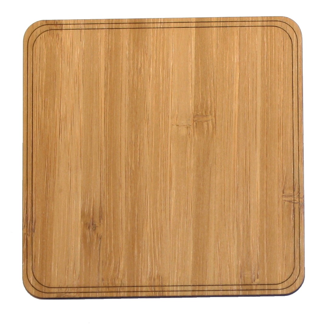 4" Coaster Wooden (ELDORADO) 1