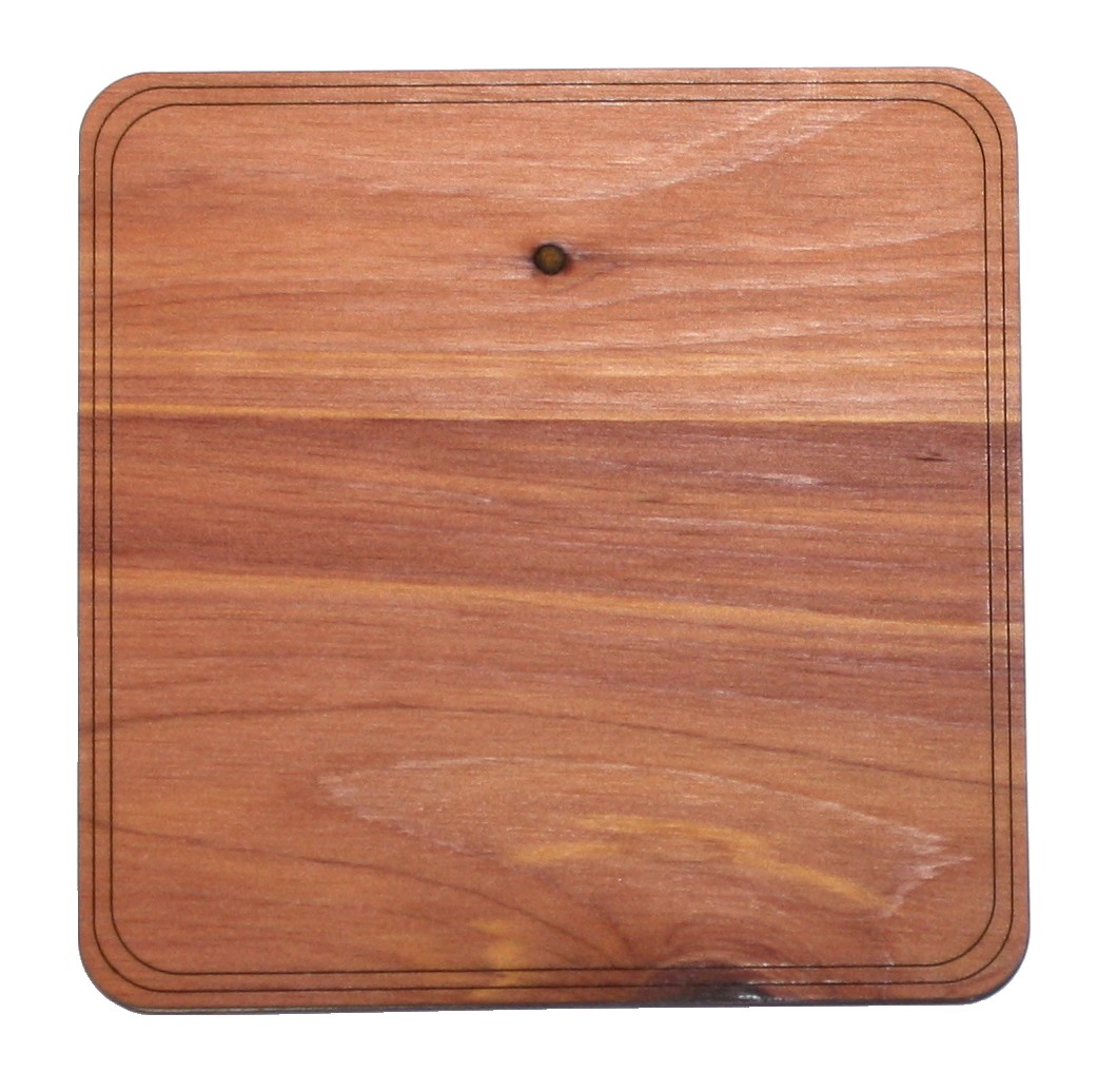 4" Coaster Wooden (ELDORADO) 1
