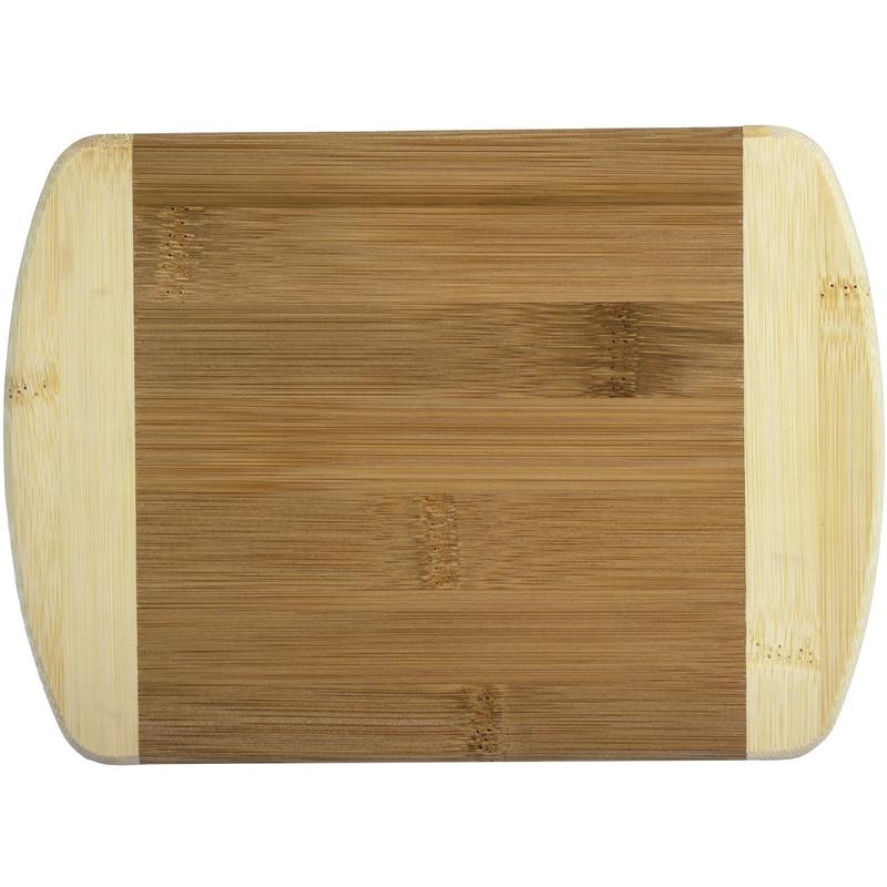 2-Tone Bamboo Bar Board - 8" 1
