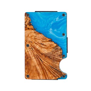Epoxy Resin & Hardwood RFID Wallet (ASTORIA) 2 Epoxy Resin & Hardwood RFID Wallet (ASTORIA) 2