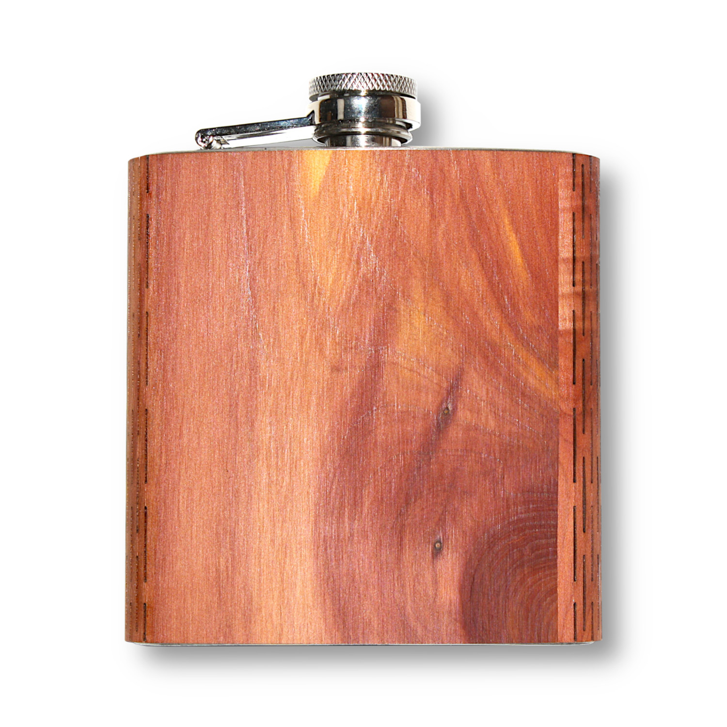 6 Oz. Wooden Hip Flask (COLUMBIA) 1