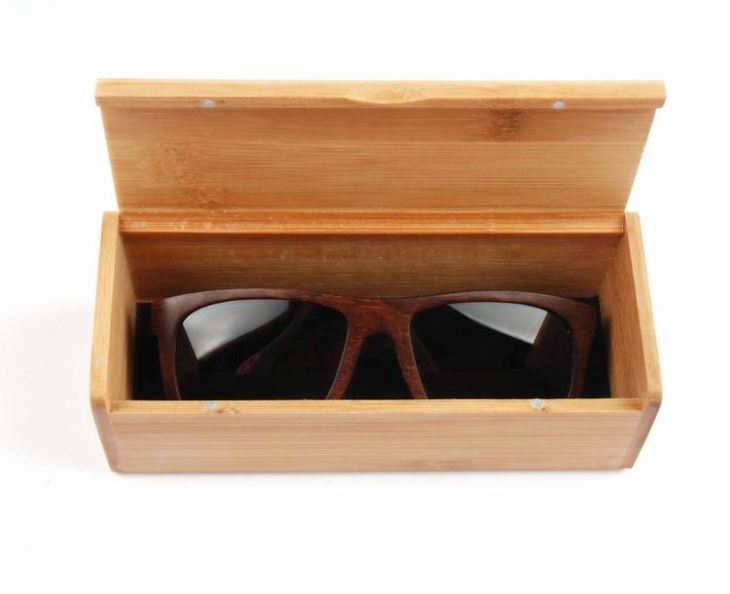 Natural Bamboo Box for Wooden Sunglasses 1 Natural Bamboo Box for Wooden Sunglasses 1