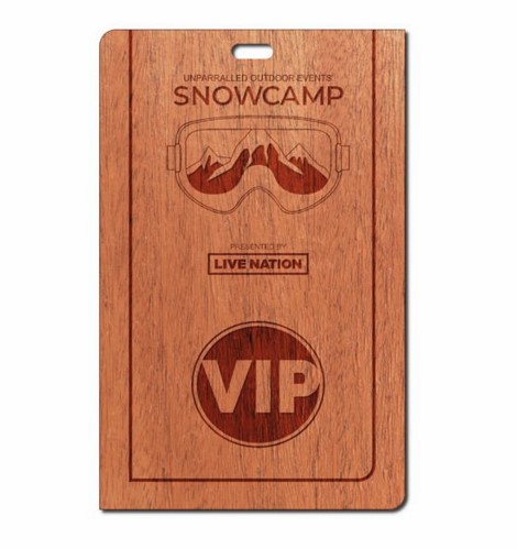 Real Wood Event Badge Credential 1