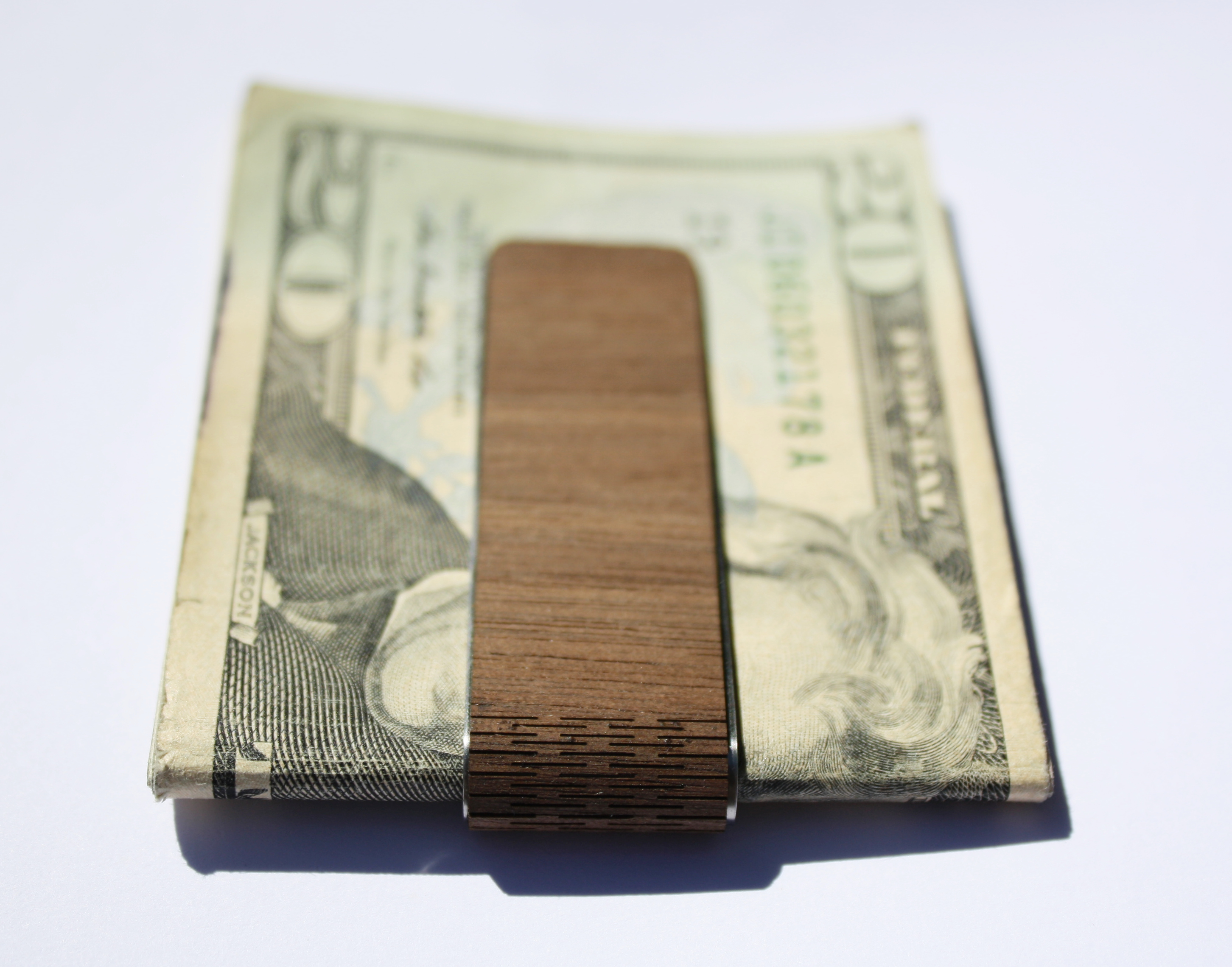 Wooden Money Clip (LEAVENWORTH) 1