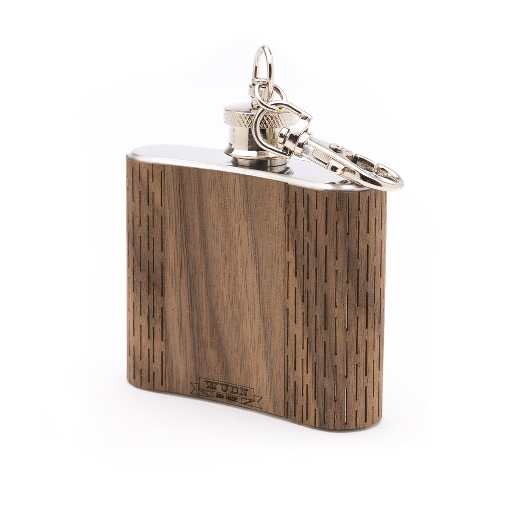2 Oz. WUDN Keychain Flask (EASTFORK) 1