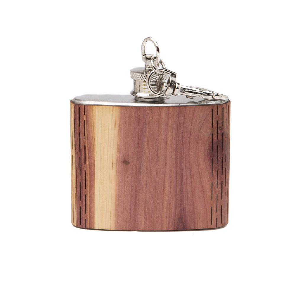 2 Oz. WUDN Keychain Flask (EASTFORK) 1
