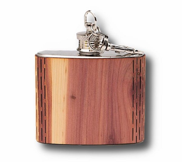2 Oz. WUDN Keychain Flask (EASTFORK) 1