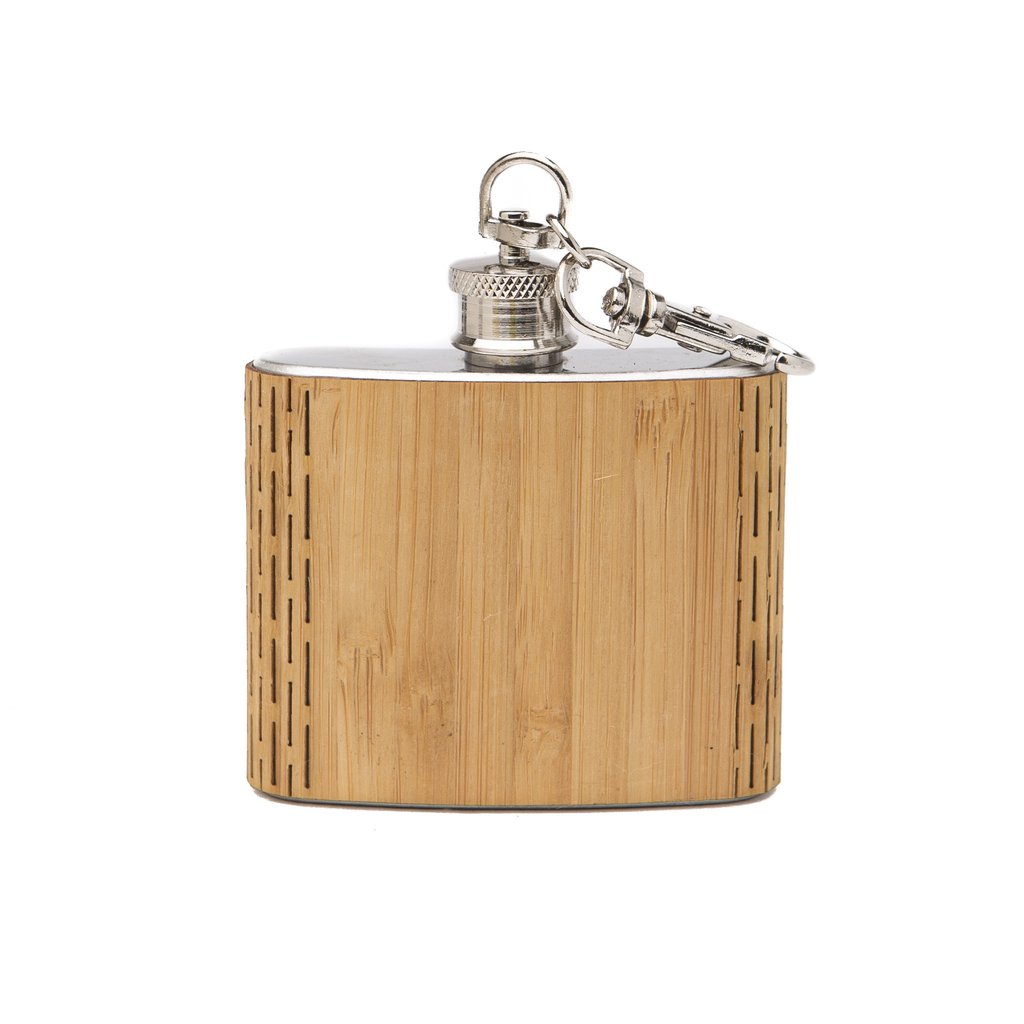2 Oz. WUDN Keychain Flask (EASTFORK) 1