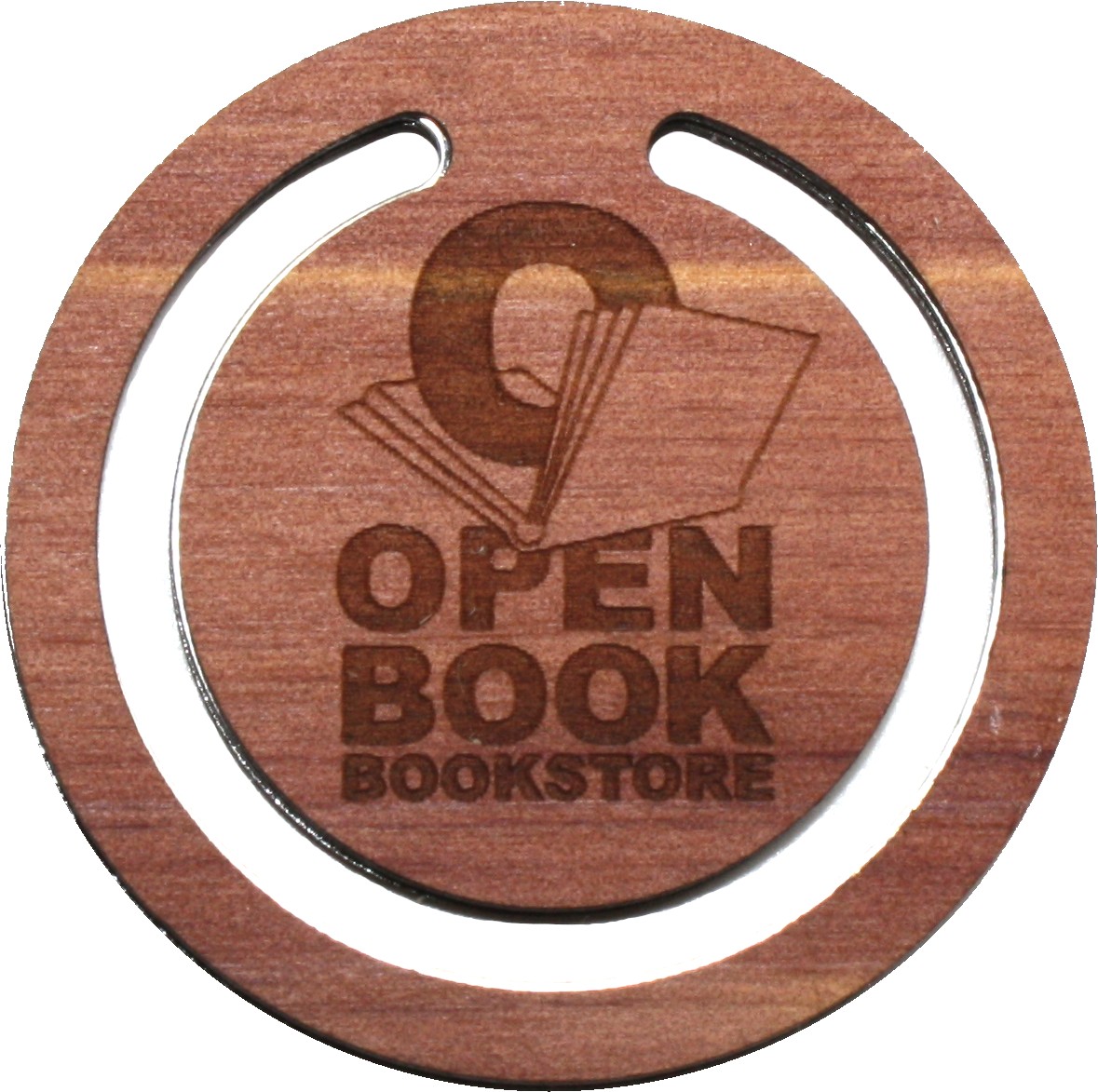 Wooden Bookmark Circular (LANGLEY) 1