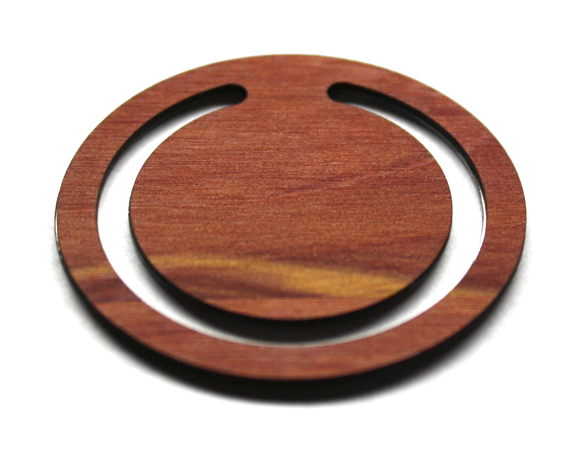 Wooden Bookmark Circular (LANGLEY) 1