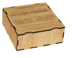 4" Wooden Coaster Box 1 4" Wooden Coaster Box 1