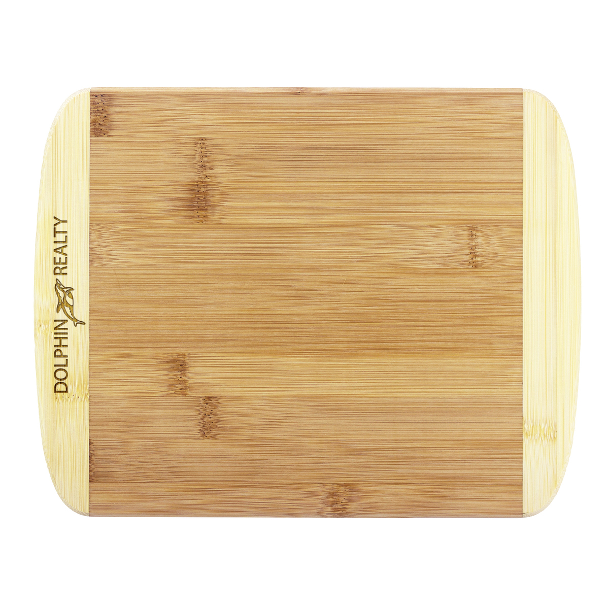 2-Tone Bamboo Bar Board - 11" 1