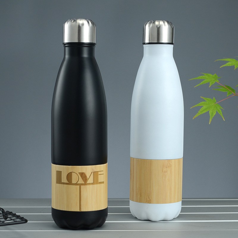 Natural Bamboo Water Bottle (500ml) (GLASSFORD) 1 Natural Bamboo Water Bottle (500ml) (GLASSFORD) 1