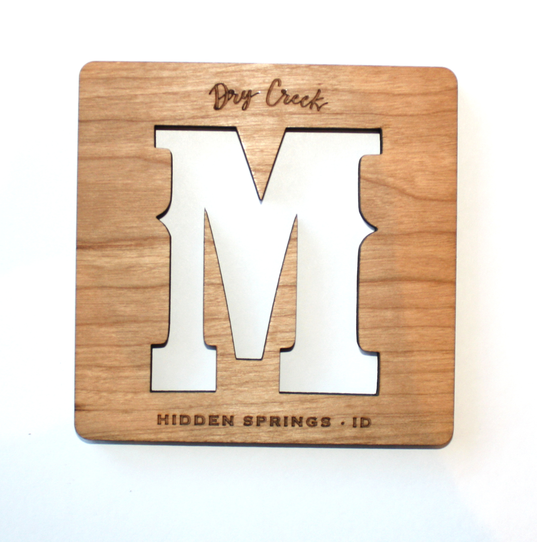 3.5" Coaster Wooden (EUGENE) 1
