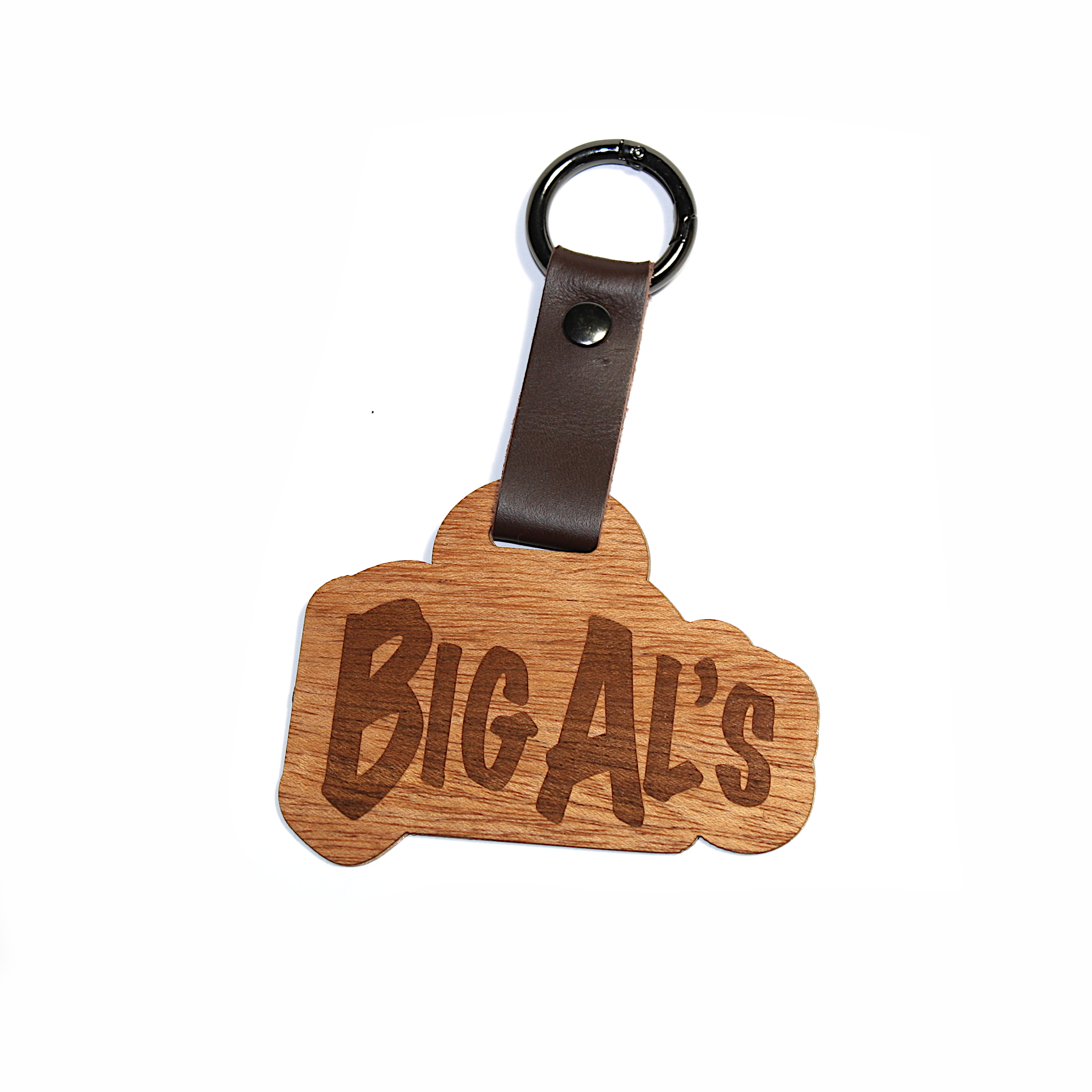 Wooden Engraved Bag Tag (JEROME) 1