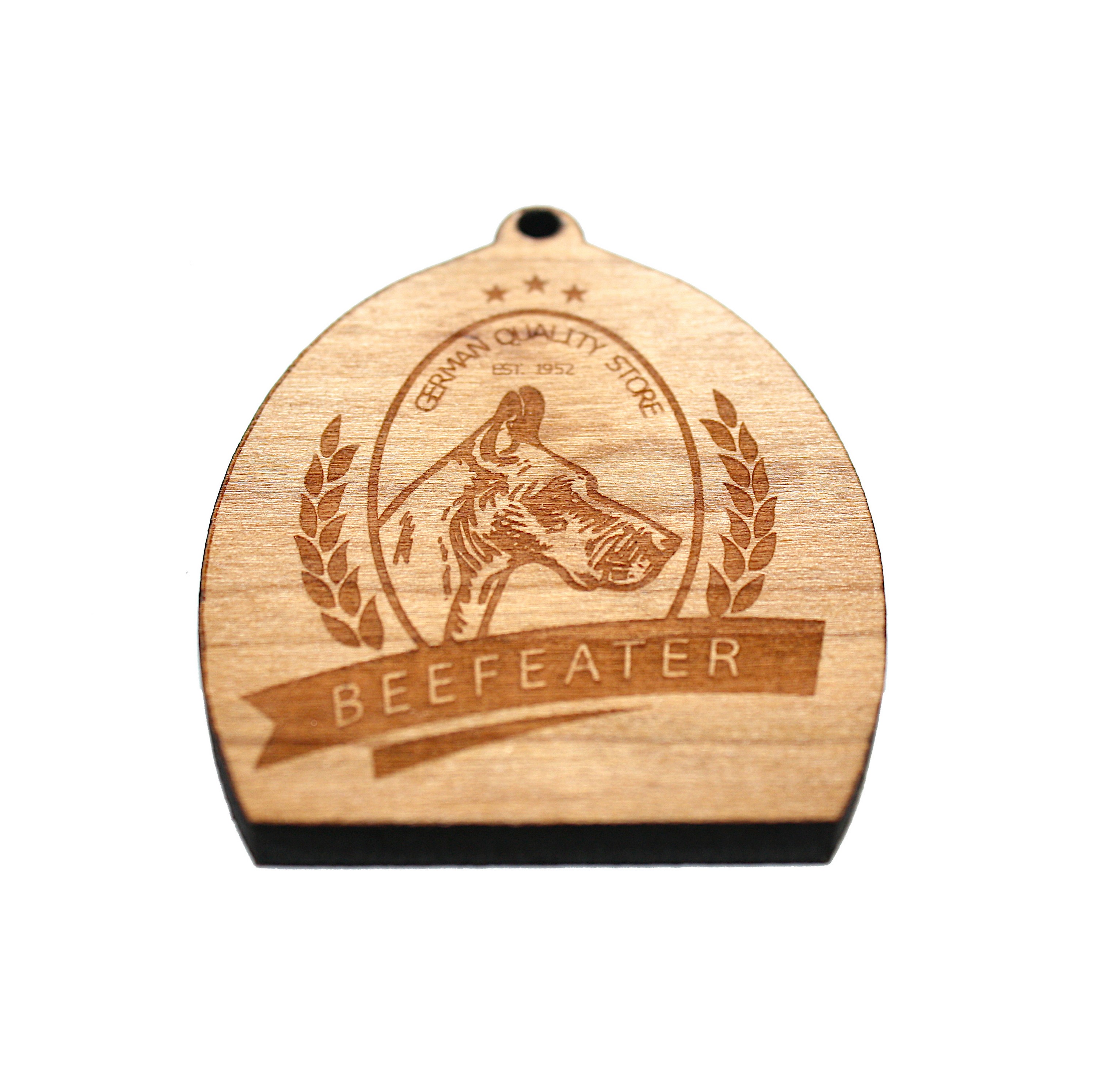 Wooden Pendant Ornament (KOOTENAI) 1