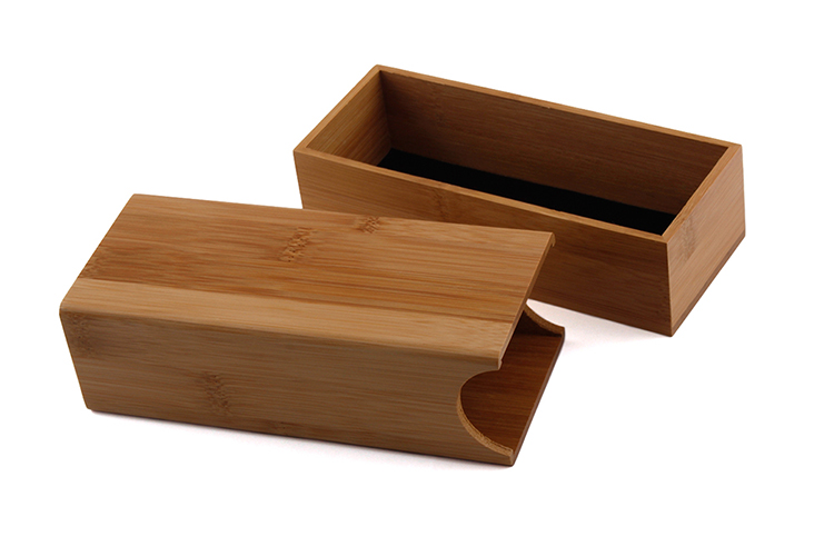 Natural Bamboo Sliding Case for Wooden Sunglasses 1