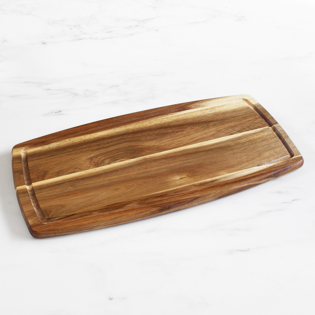 14" Acacia Cutting Board (SALMON-FALLS) 1