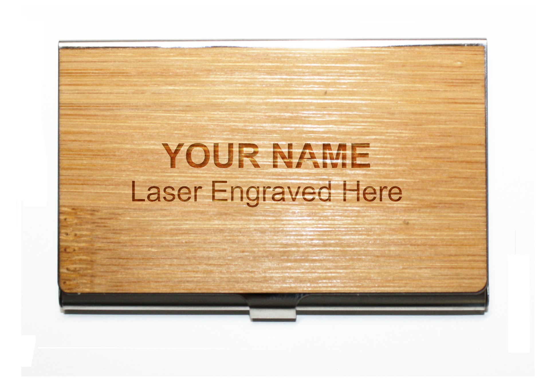 Wooden Business Card Holder (HENRY) 1