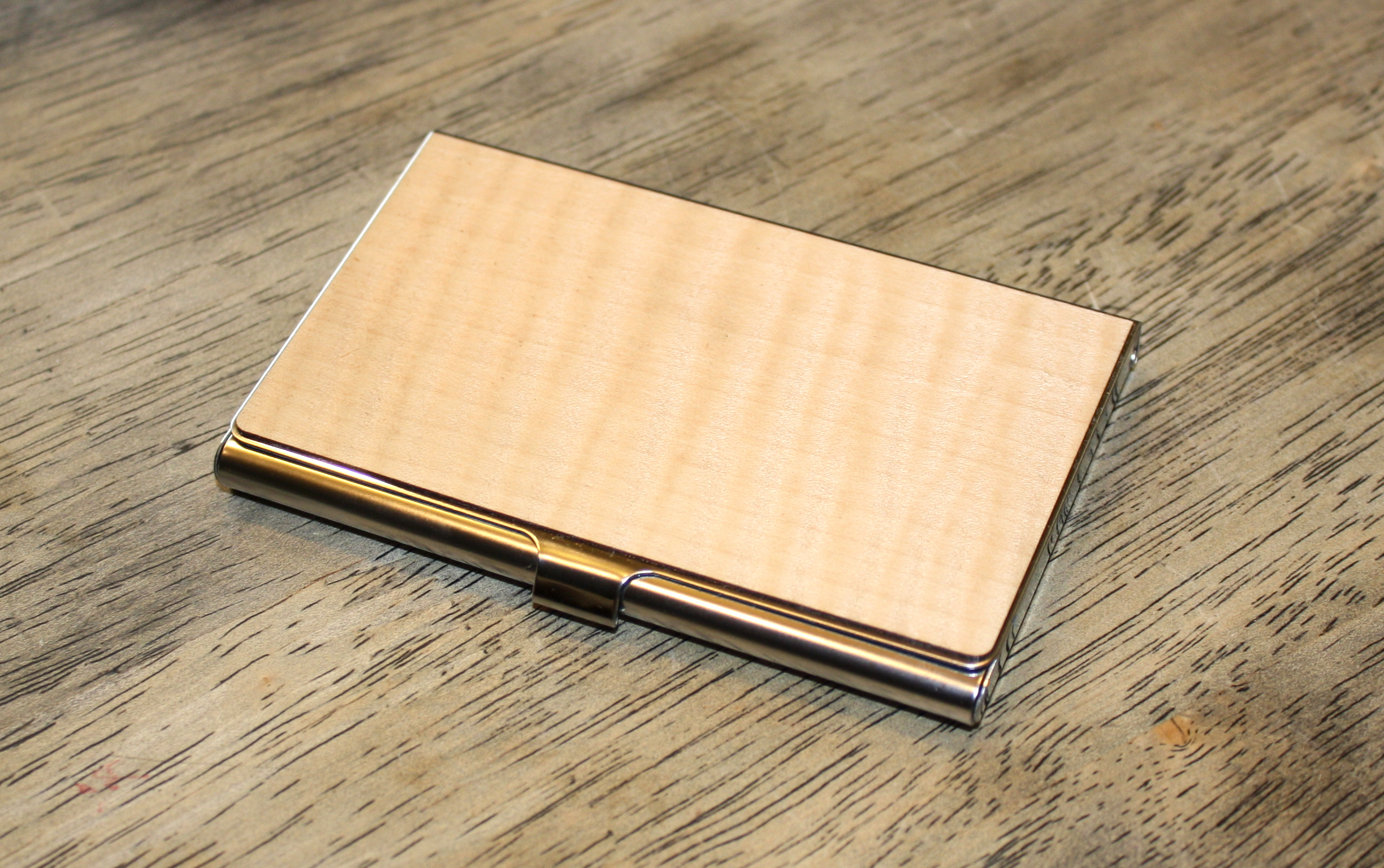 Wooden Business Card Holder (HENRY) 1