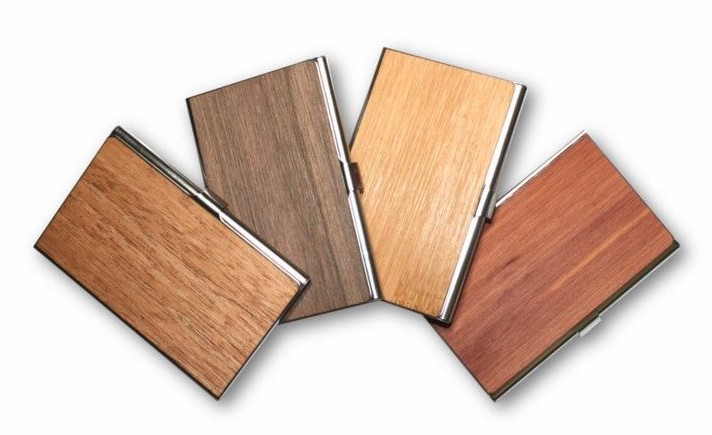 Wooden Business Card Holder (HENRY) 1