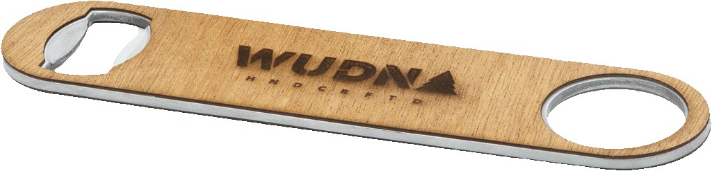 Wooden Industrial Bottle Opener (CANNON) 1