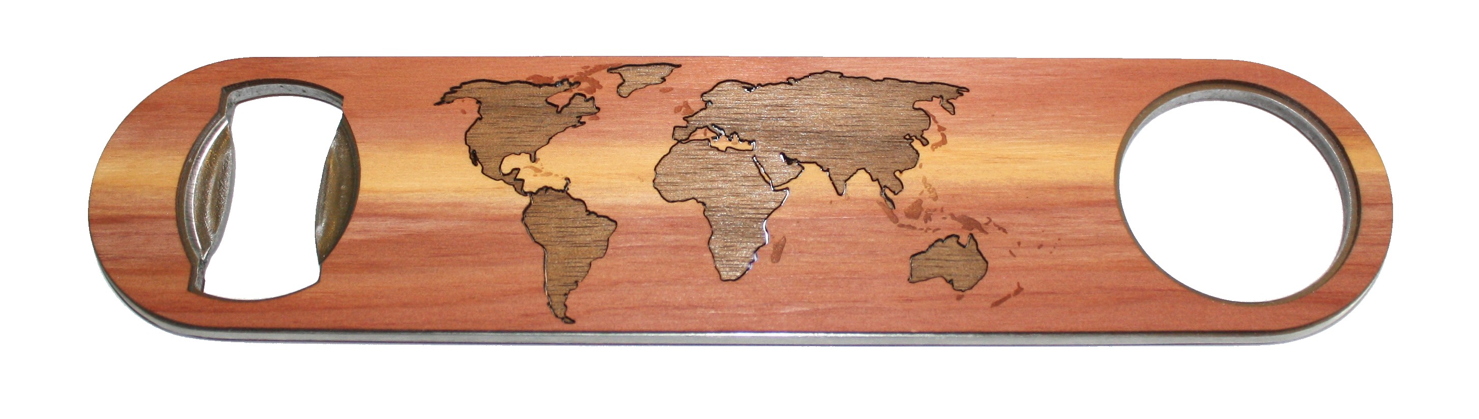 Wooden Industrial Bottle Opener (CANNON) 1