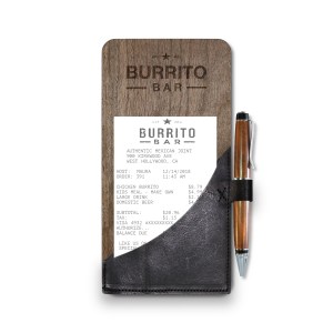 Restaurant Wood & Genuine Leather Bill/Check Presenter (NISQUALLY) 1 Restaurant Wood & Genuine Leather Bill/Check Presenter (NISQUALLY) 1