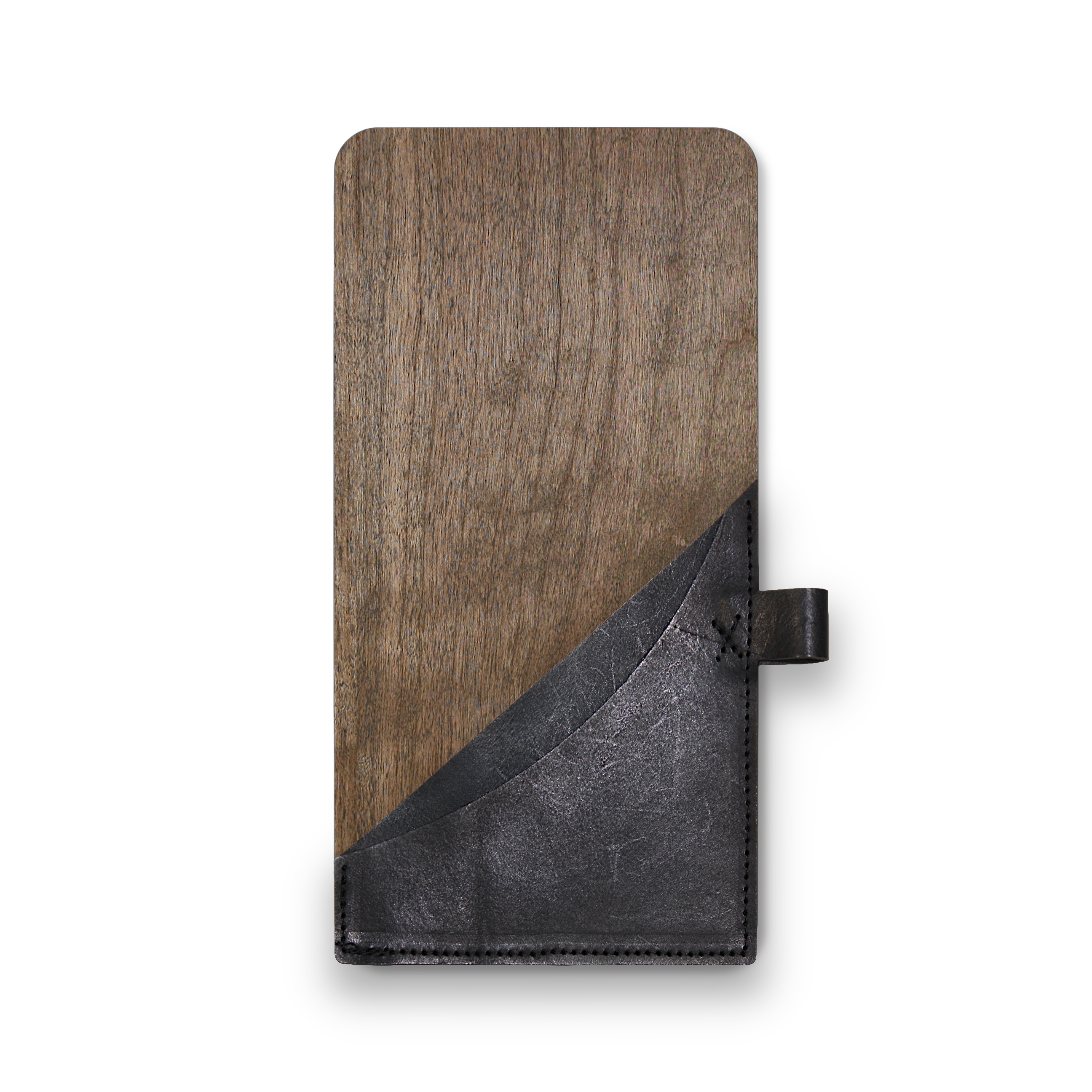 Restaurant Wood & Genuine Leather Bill/Check Presenter (NISQUALLY) 1