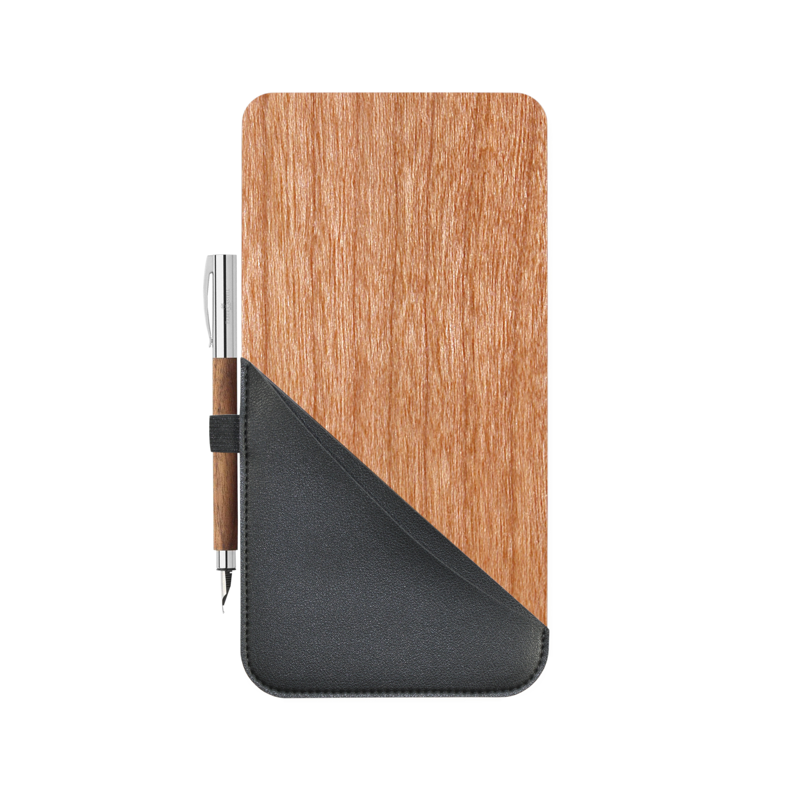 Restaurant Wood Vegan Leather Bill/Check Presenter (CHEHALIS) 1
