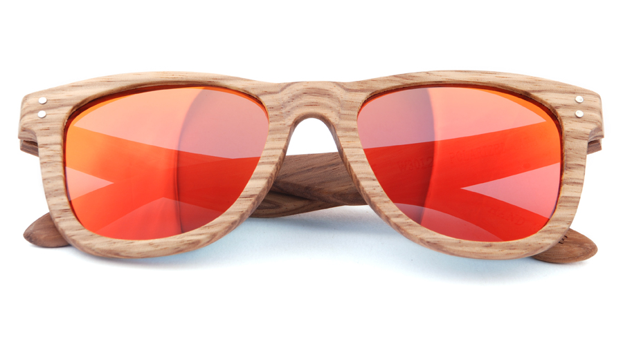 Wooden Classic Zebra Full Jacks Wooden Sunglasses (WARMCREEK) 1
